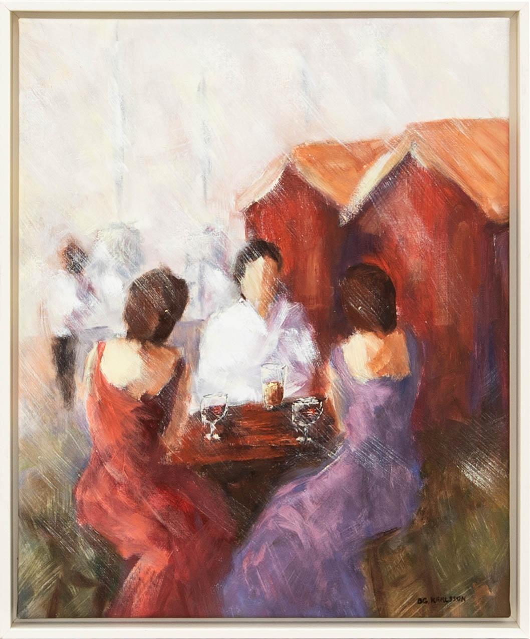 Bengt Göran Karlsson, "By the fishing huts".