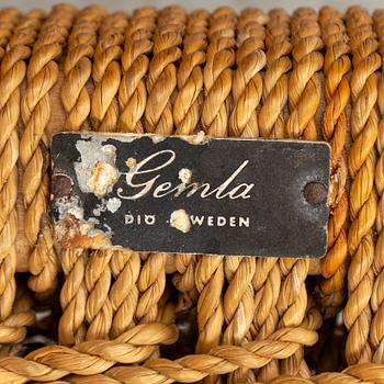Gemla, stolar, ett par, modell "575/2", Diö, 1900-talets mitt.