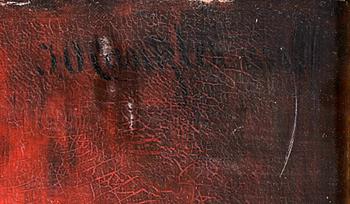 JOHAN OSKAR CANTZLER, olja på duk, sign o dat 1880.