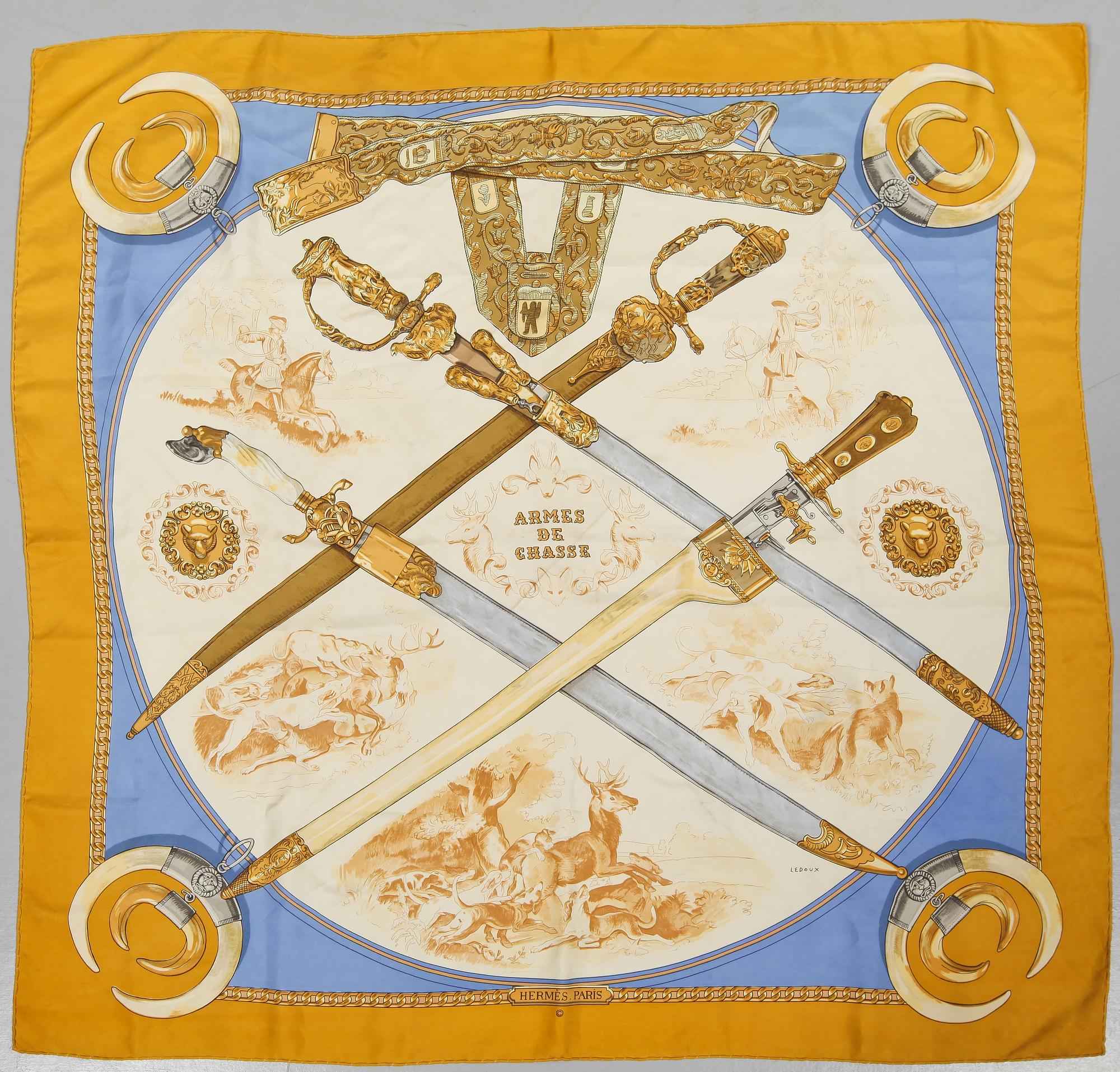 SCARF, "Armes de Chasse", Hermès.