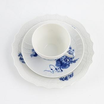 An 52-piece 'Blå Blomst' coffee service, Royal Copenhagen, Denmark.