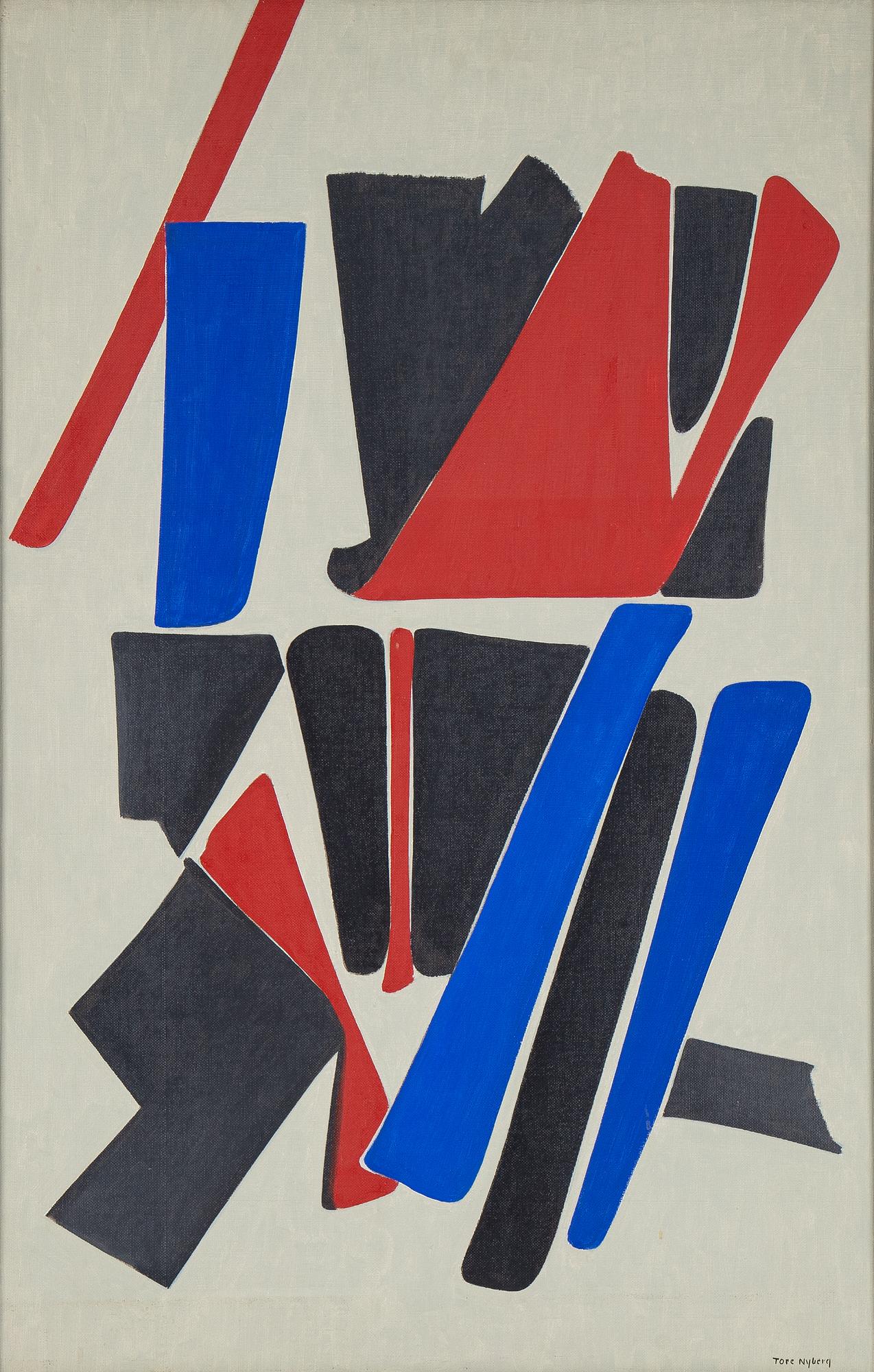 Tore Nyberg, olja på duk, signerad.