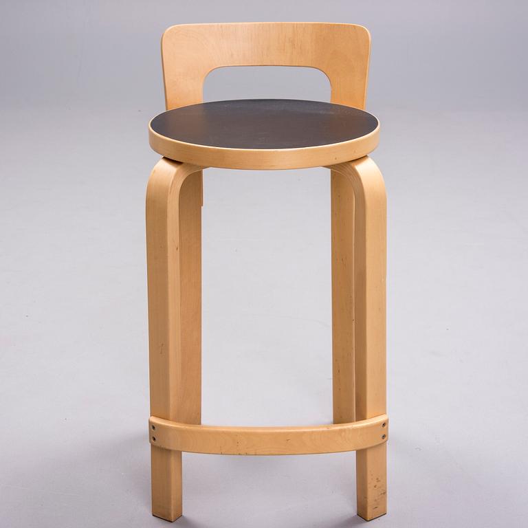 BARSTOL, modell K65, Alvar Aalto, Artek, 1900-talets slut.