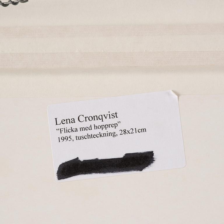 Lena Cronqvist, "Flicka med hopprep".