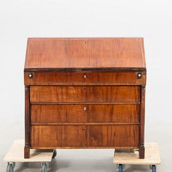 Writing desk around 1900 Empire style.