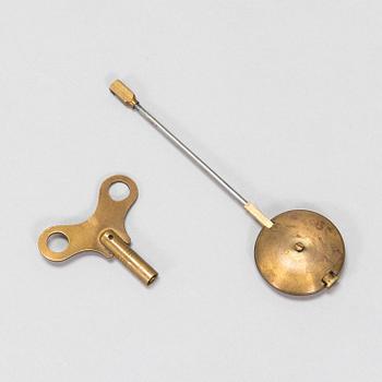 A Rococo style wall clock from first half of the 20th century.
