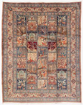 Rug, Kashmar, approx. 372 x 294 cm.