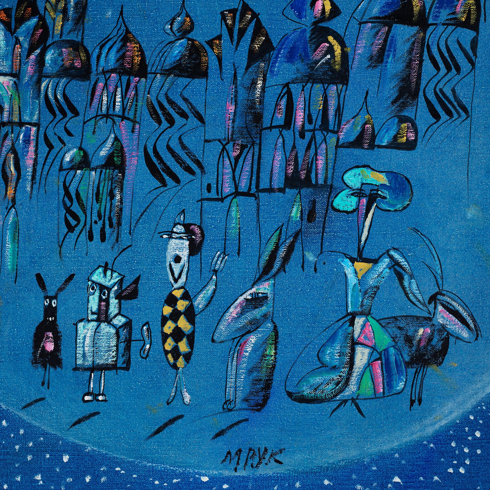 Madeleine Pyk, The moon.