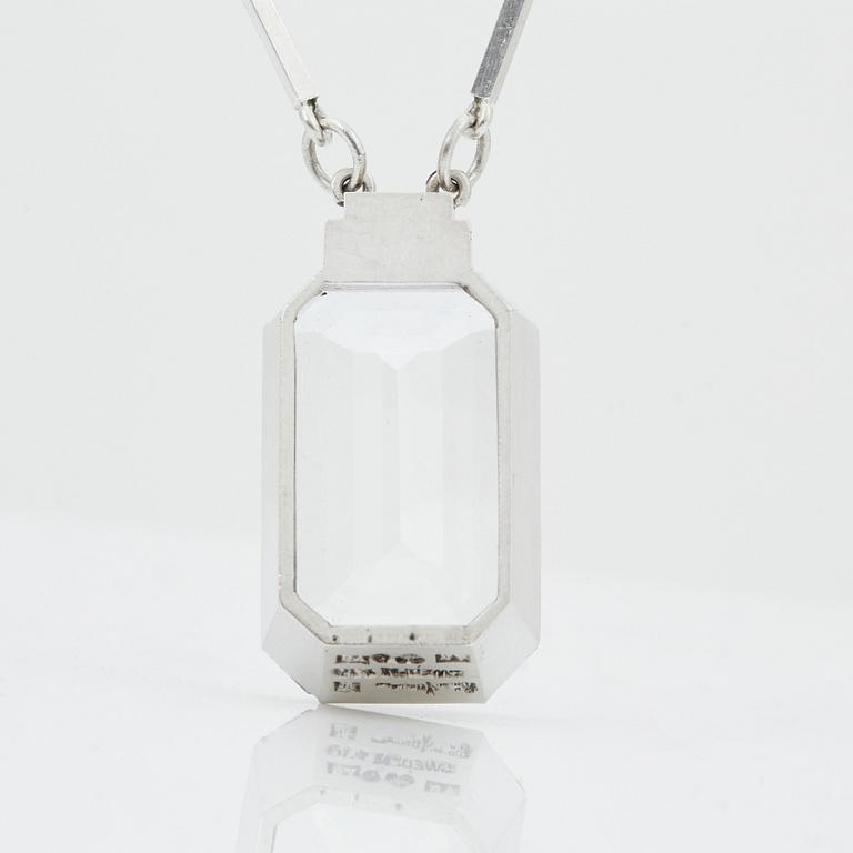 Wiwen Nilsson, hängsmycke, Lund, 1947, sterling.