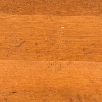 Eliel Saarinen, a side table for the Finnish State Railways, early 20th century,