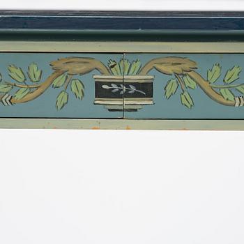 Carl Malmsten, a Swedish Grace console table, cabinetmaker Albin Johansson, Stockholm, for Villa Kvikkjokk, 1927.