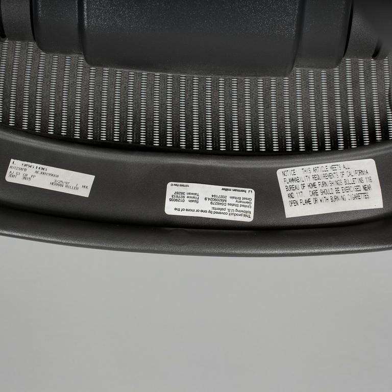 KONTORSTOL "Aeron Chair", Herman Miller.