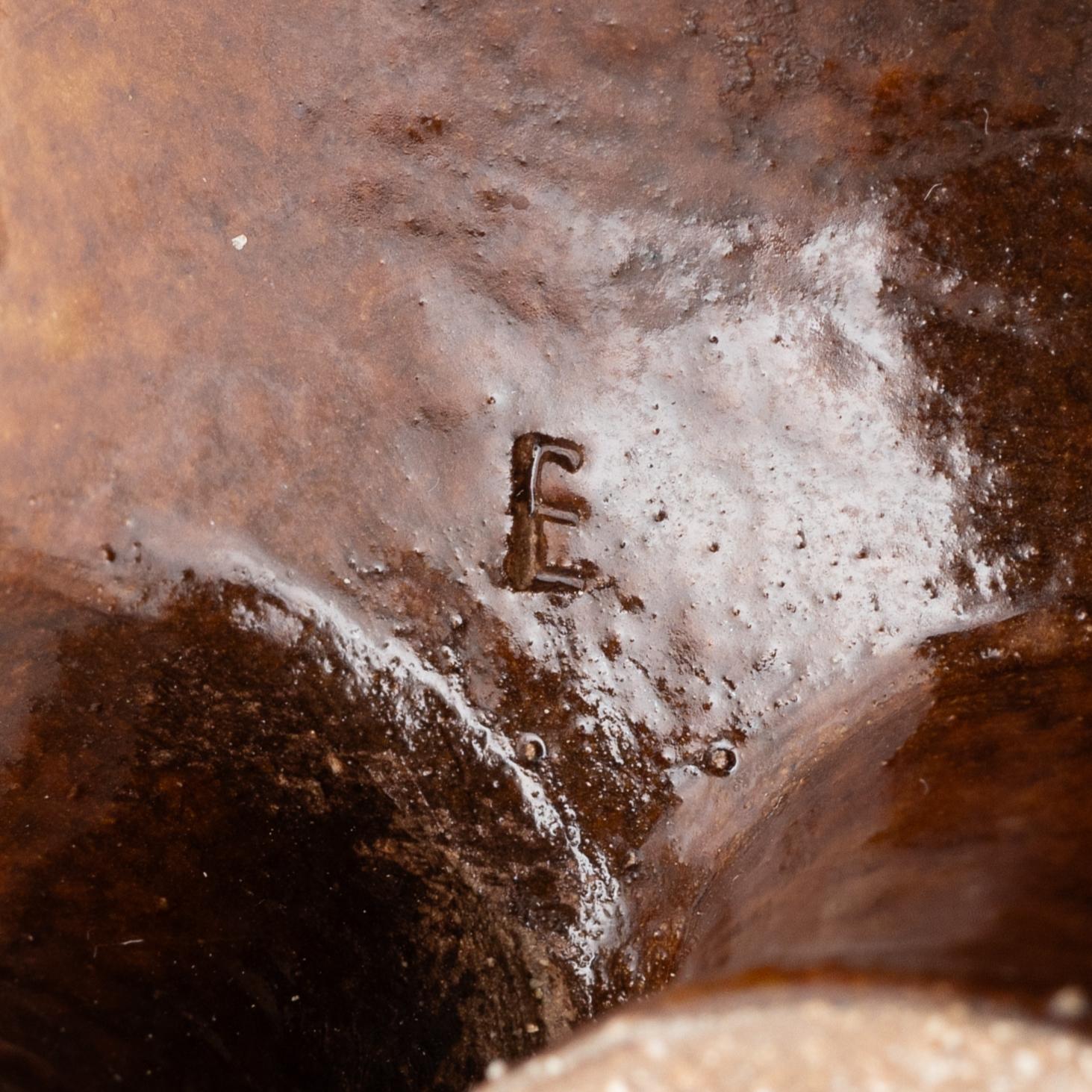 Lisa Larson, a 'Flodhäst med fåglar' (Hippo with Birds) figurine, Gustavsberg, 1966-70.