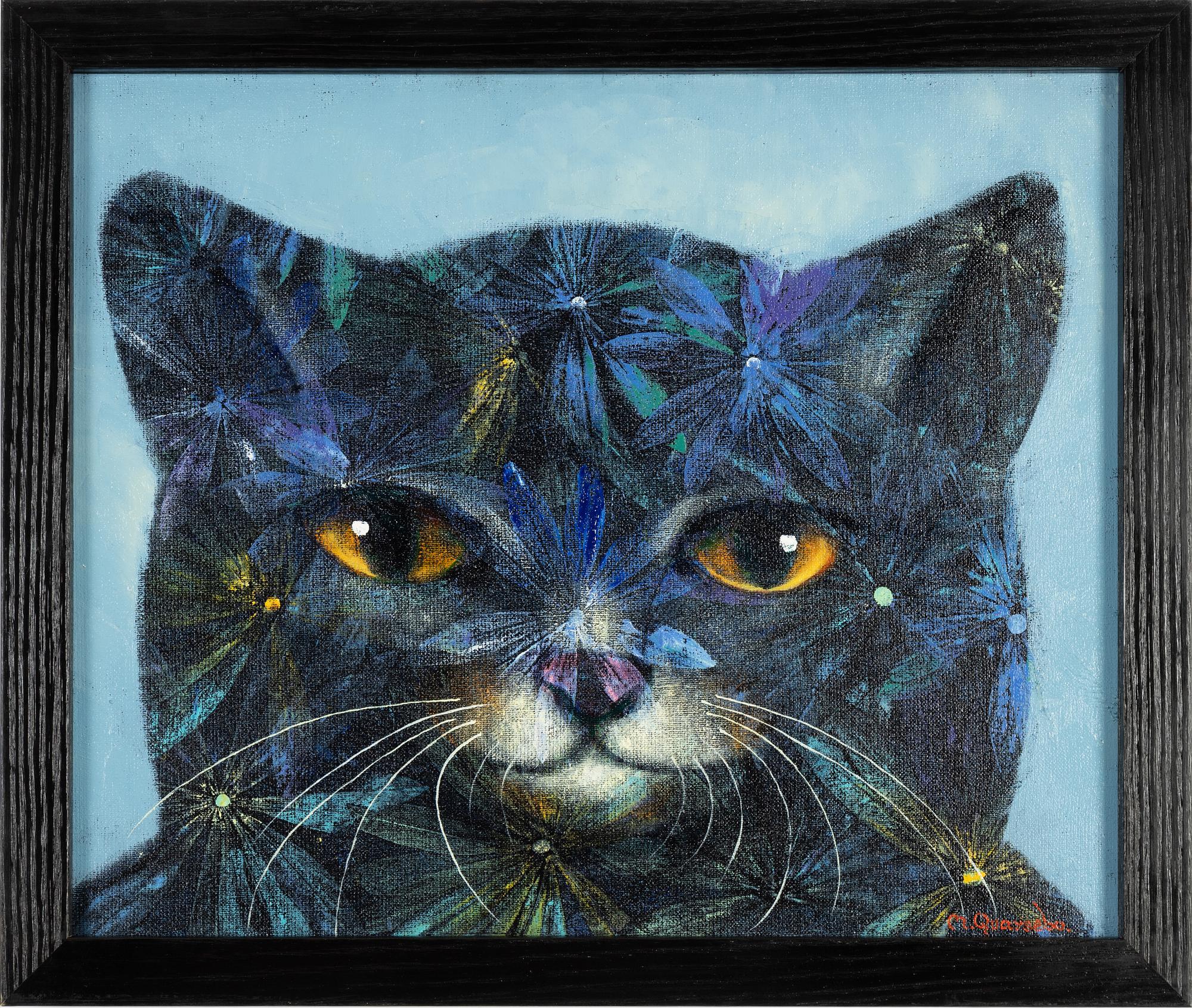 Michael Qvarsebo, akryl på duk, signerad.