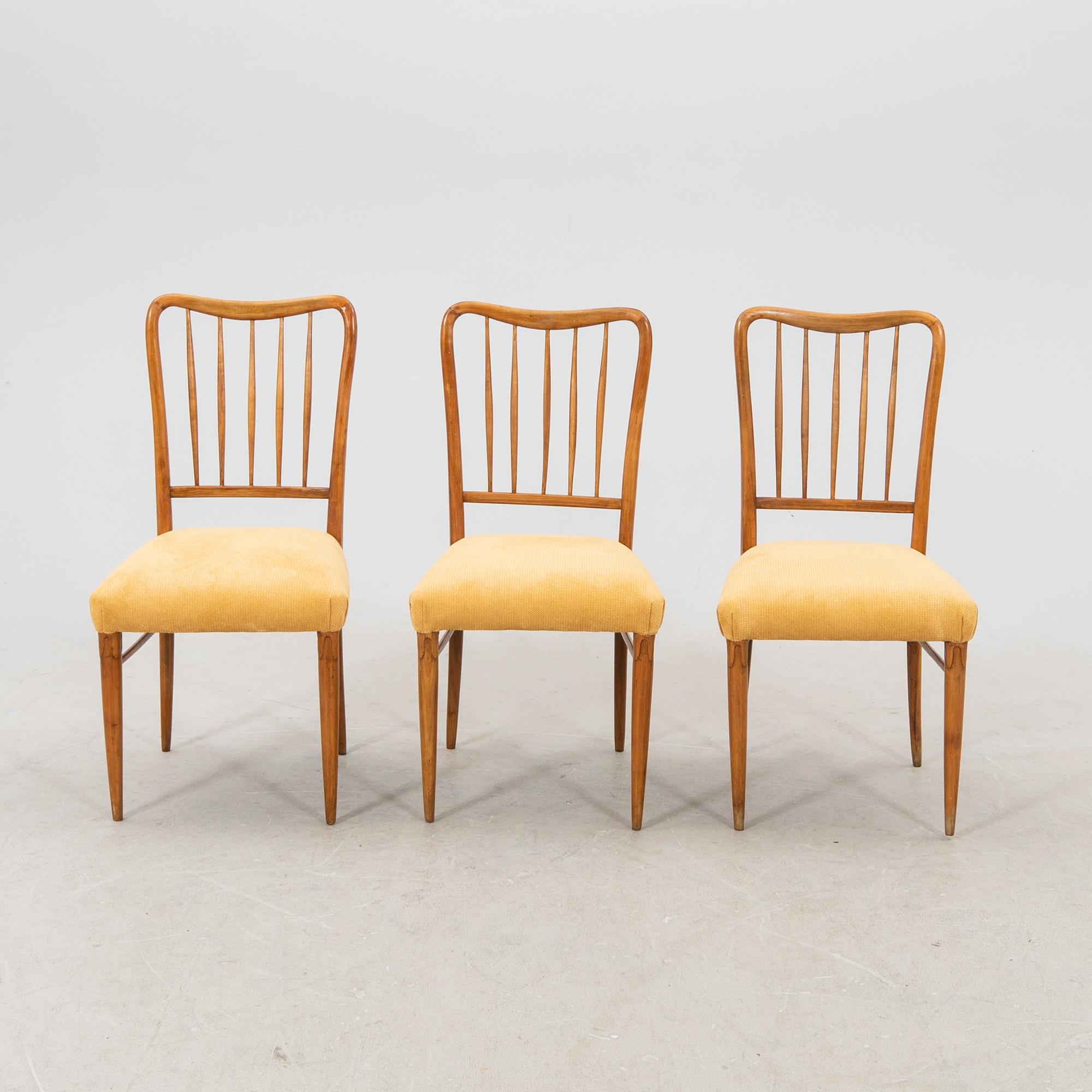 Stolar 6 st 1900-talets första hälft.