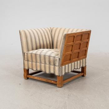 Chair Elias Barup, likely "Den Spanska Möbeln", Gärsnäs 1920-30s.