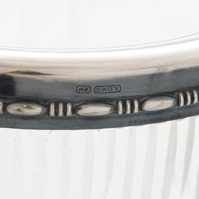 Yrjö Rosola, maljakko, malli 7003, Karhula-Iittala Lasitehdas 1940-luku.