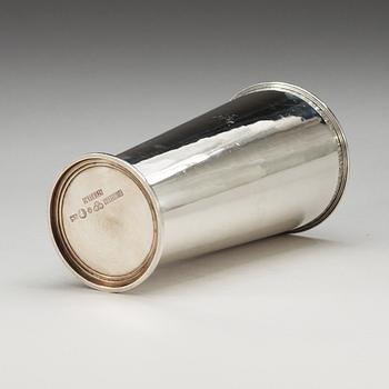 An Atelier Borgila sterling vase, Stockholm 1944.