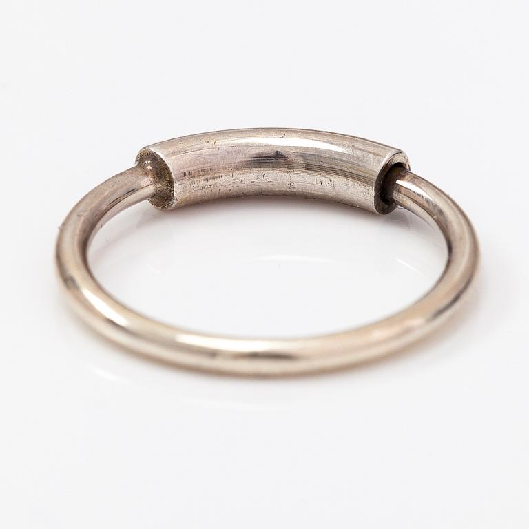 Pekka Piekäinen, Ring "Saturnus", sterlingsilver. Prototyp.