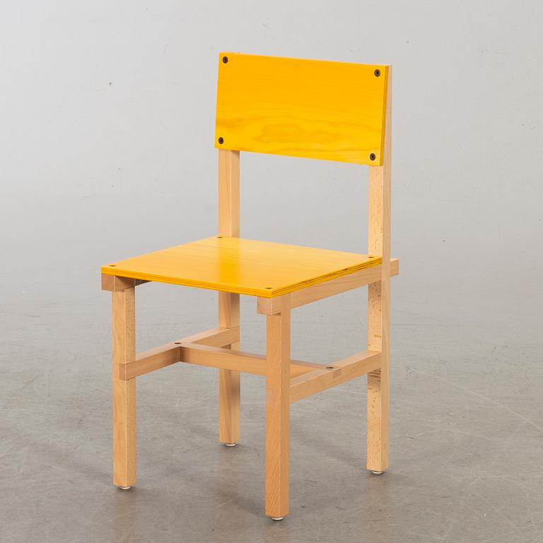 FREDRIK PAULSEN, "Röhsska"Designbaren, stol, Blå Station 2020, Stol 57/102.