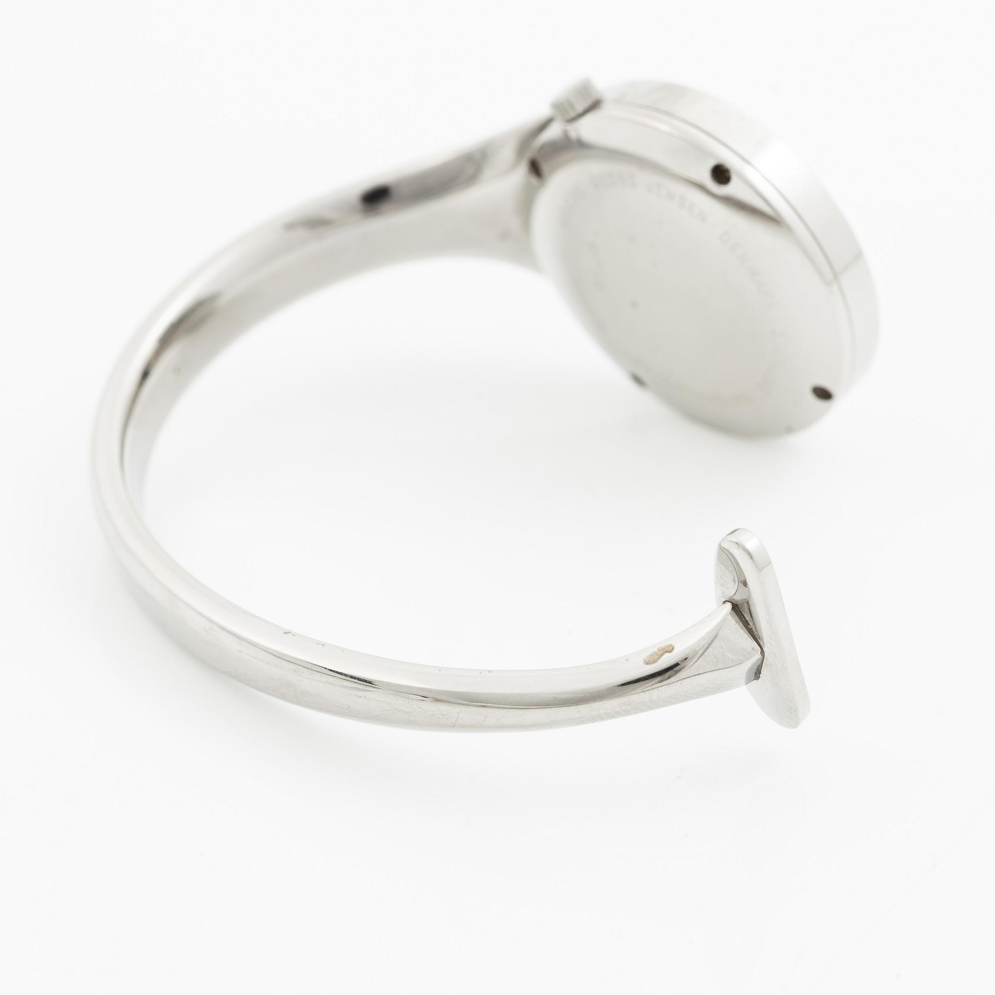 Georg Jensen, Vivianna, design Torun Bülow, wristwatch, 26,5 mm.