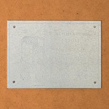 Mats Theselius, fåtölj ”Aluminium chair”, ed. 59/200, Källemo, efter 1990.