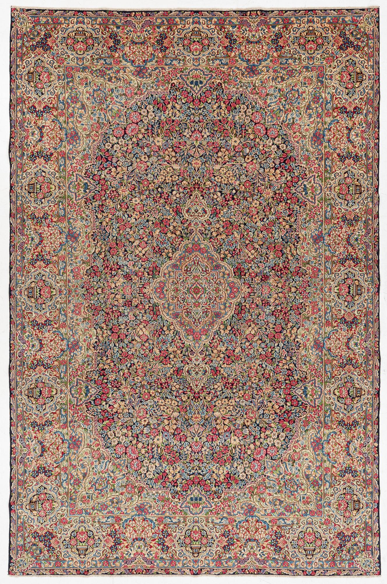Carpet Kerman-Patina approx. 361 x 237 cm.
