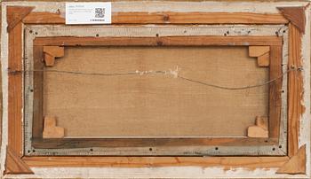 OKÄND KONSTNÄR, olja på duk, signerad och daterad 1909.