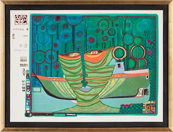 FRIEDENSREICH HUNDERTWASSER, "Look at it on a rainy day (The Regentag Portfolio)".