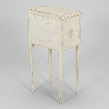 A first half of the 19th century bedside table/cabinet.