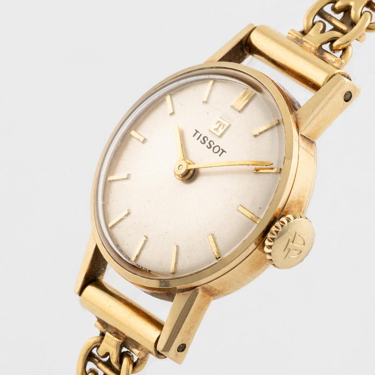 Tissot, armbandsur, 19 mm.