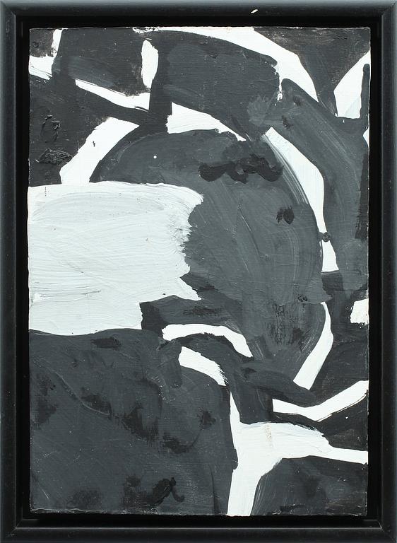 LENNART RODHE, olja på pannå, monogramsignerad.