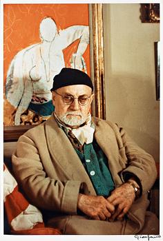 313. Gisèle Freund, "Henri Matisse, Paris, 1948".