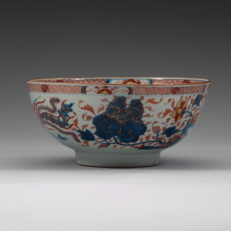 An imari bowl, Qing dynastin, 18th Century.