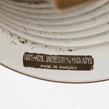 Hans-Agne Jakobsson, a pair of wall lamps, "V-299", Markaryd.