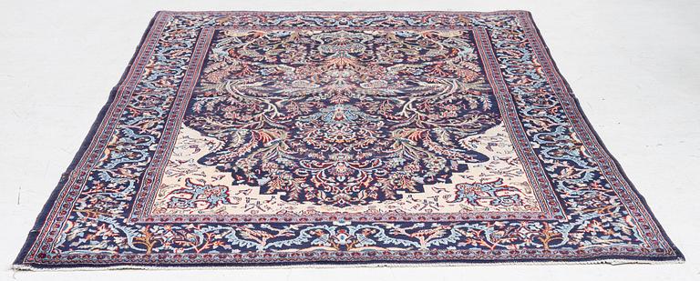 Carpet, Ghom, 210 x 140 cm.