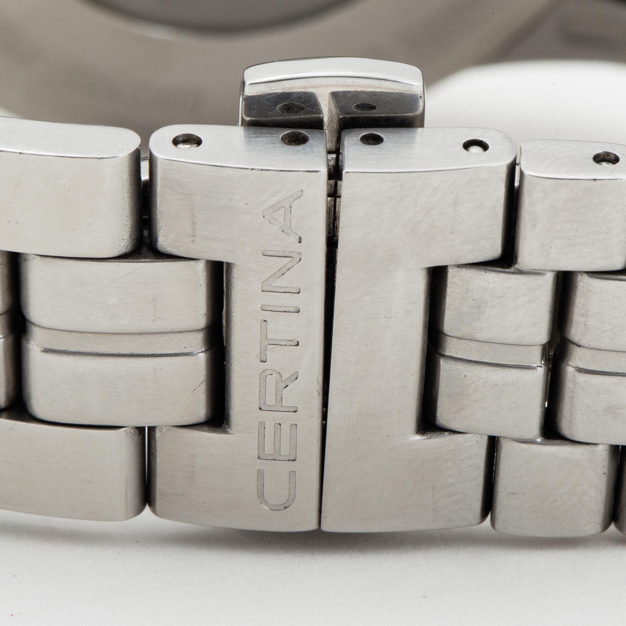 CERTINA, Ds Sport, Precidrive, wristwatch, chronograph, 42 mm.