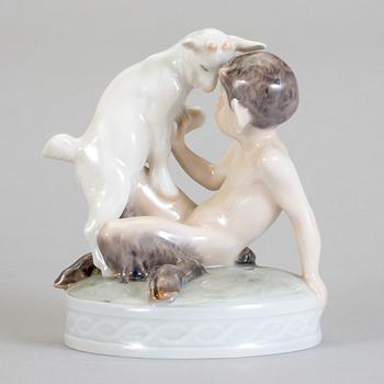 FIGURIN, porslin, Christian Thomsen, Royal Copenhagen, 1900-tal.