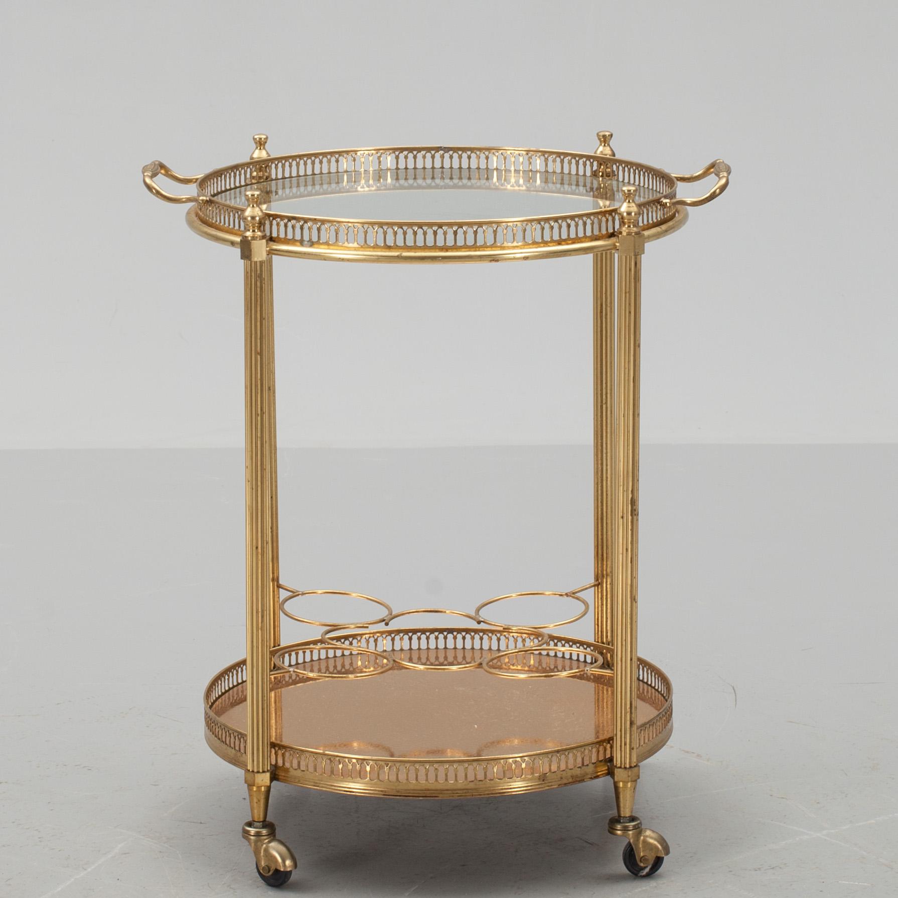 SERVERINGSVAGN, möjligen Italien, Omkring 1900-talets mitt.