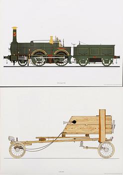 Anders Österlin, a portfolio with 8 signed posters.