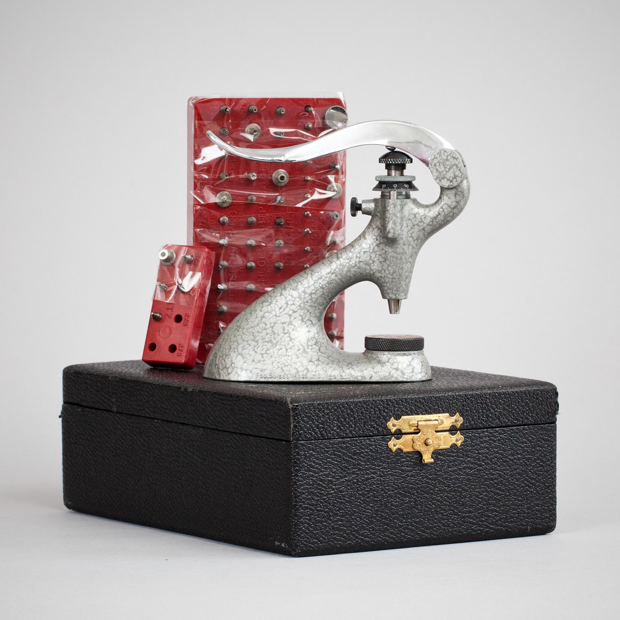 URMAKARVERKTYG, "Seitz", Schweiz. 1900-talet.