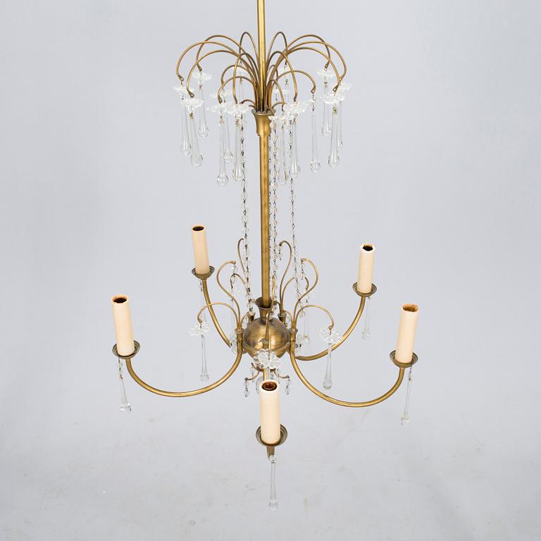 Lisa Johansson-Pape, a 1940s chandelier '15' for Stockmann Orno.