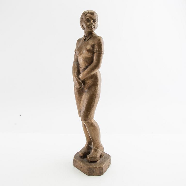 Bror Forslund, Sculpture Standing Woman.