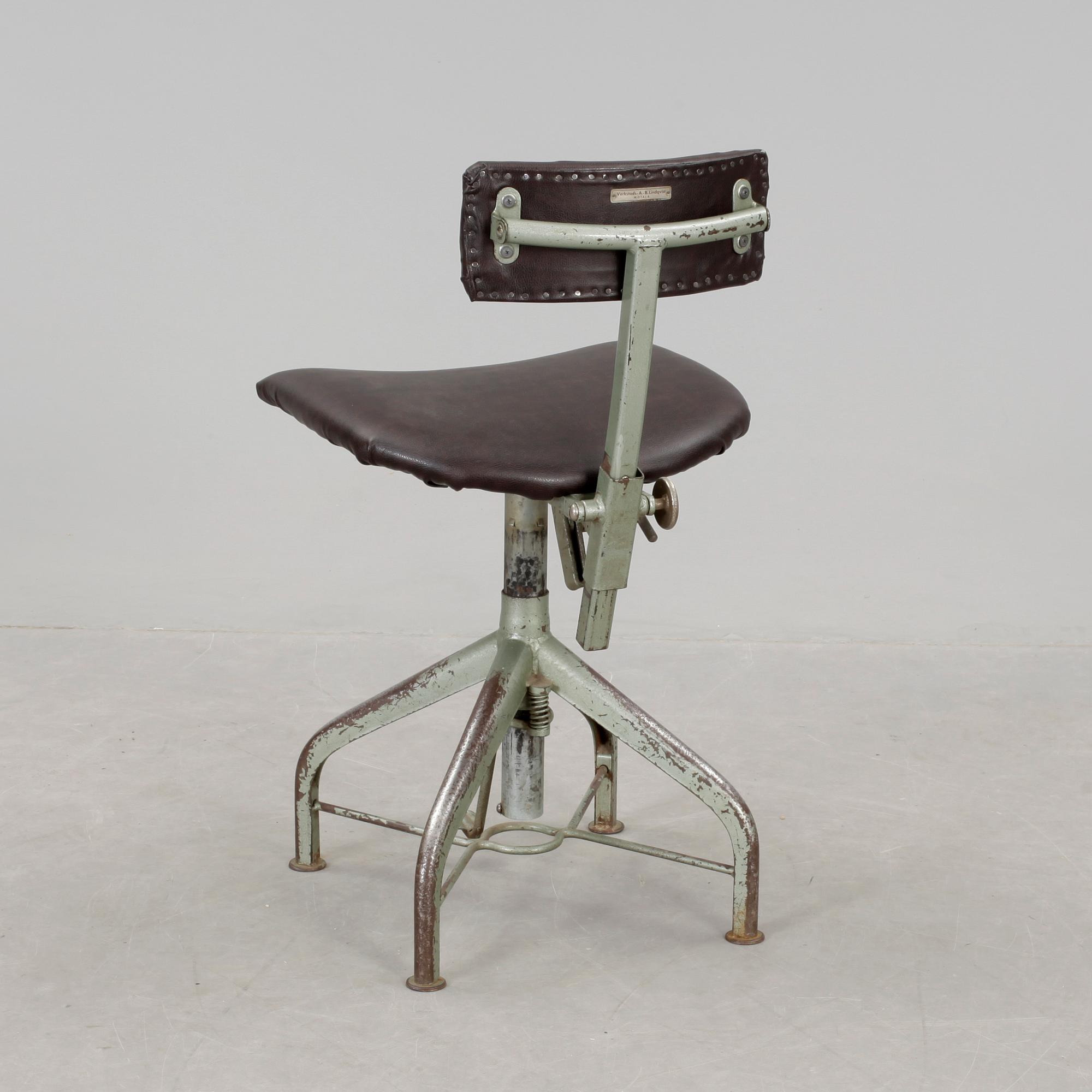 ARBETSSTOL, industri, 1900-talets första hälft.