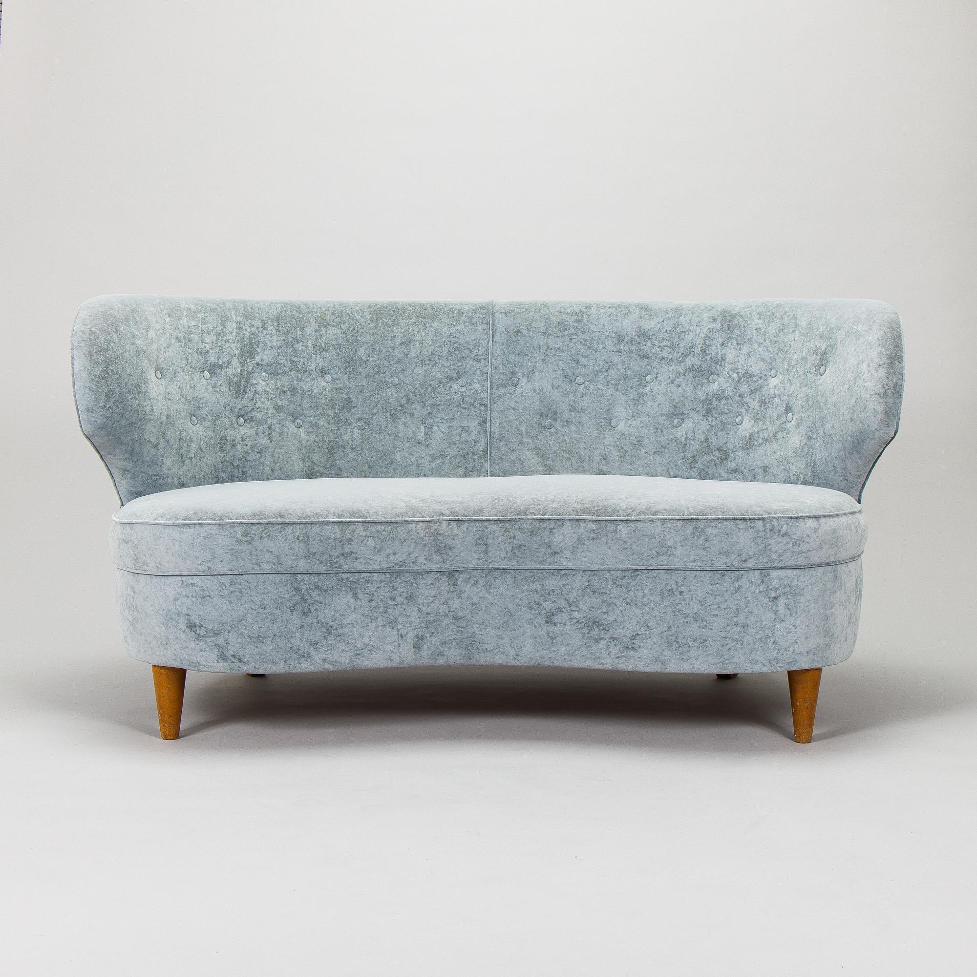 A mid-20th century sofa.