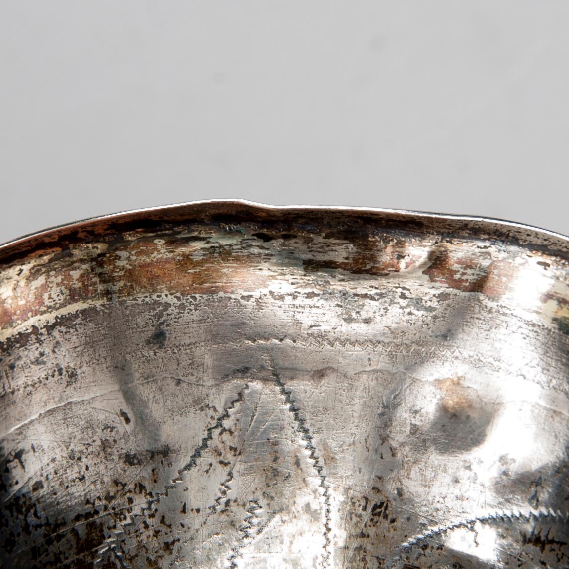 BÄGARE, silver, Petter Törnqvist (1785-1814) Tavastehus, Finland. Vikt 56,8 g.