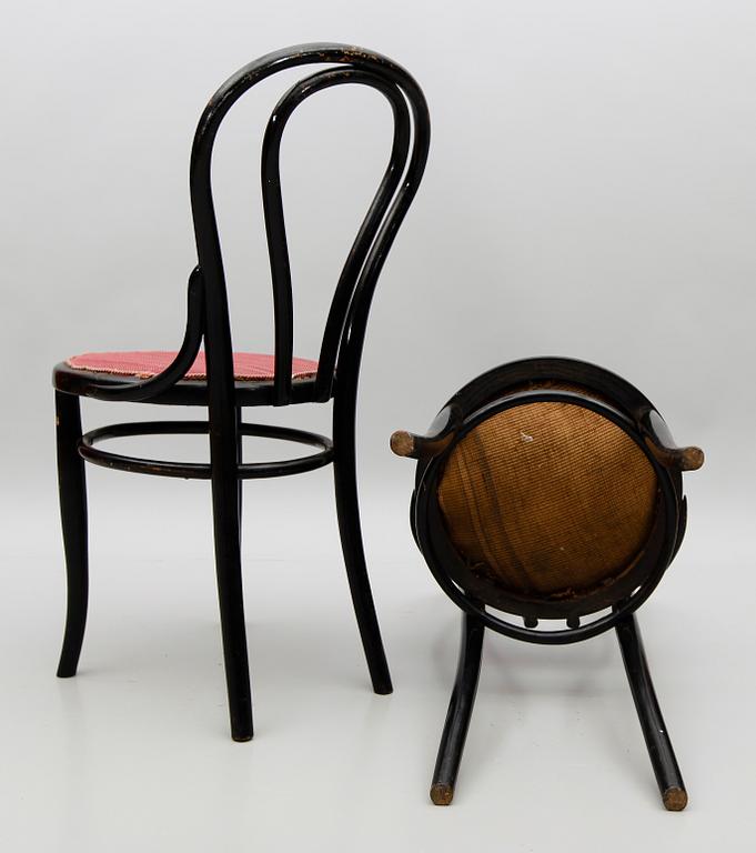 STOLAR, 1 par, Thonetmodell, 1900-talets början.