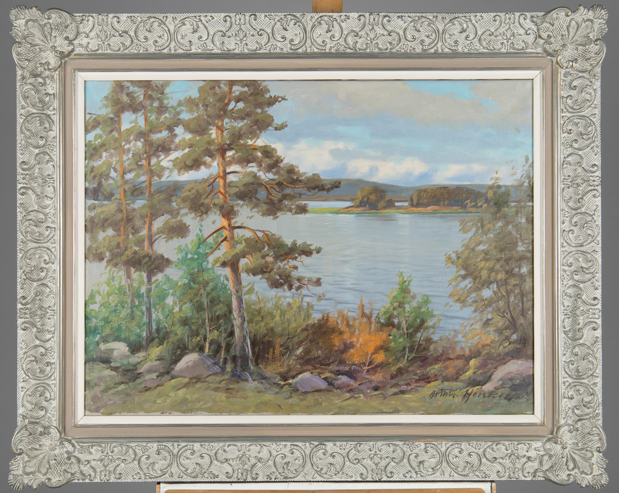 Arthur Heickell, Maisema.