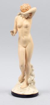 SKULPTUR, porslin, Tjeckoslovakien, 1920-tal.