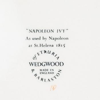 A 60-piece dinner and coffee service, 'Napoleon Ivy', Wedgwood, England.